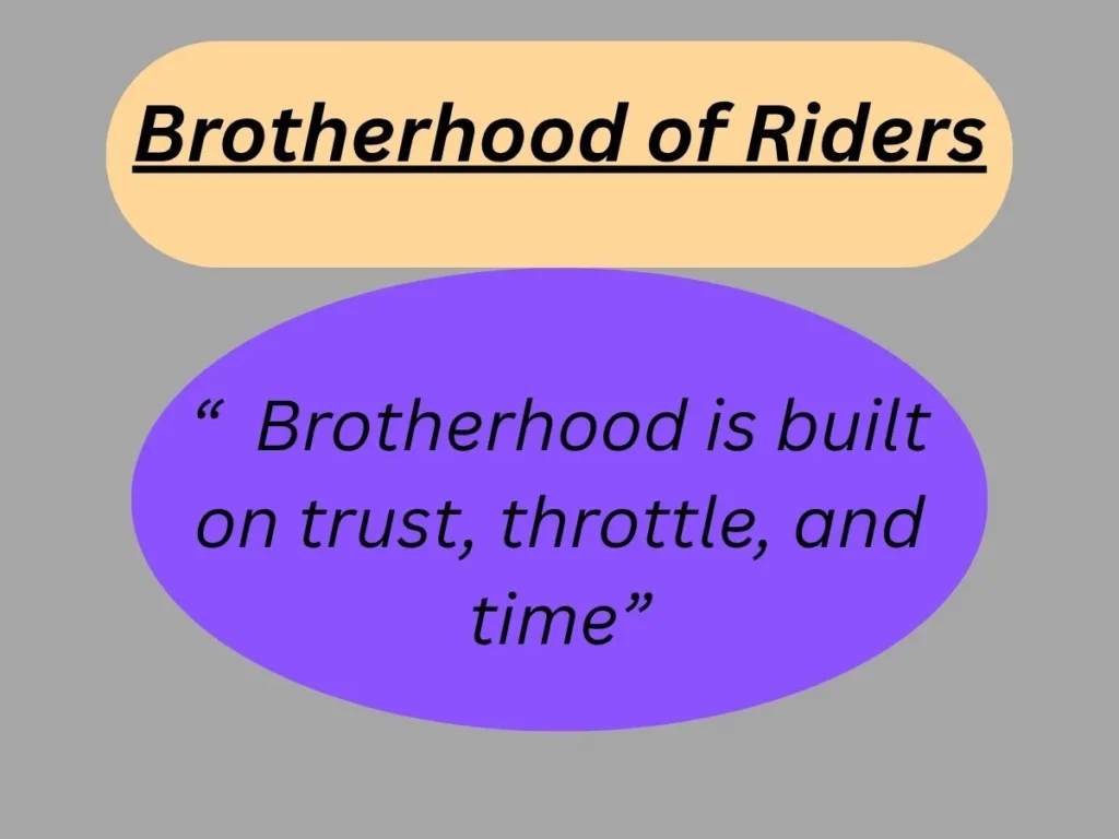 Brotherhood of Riders
