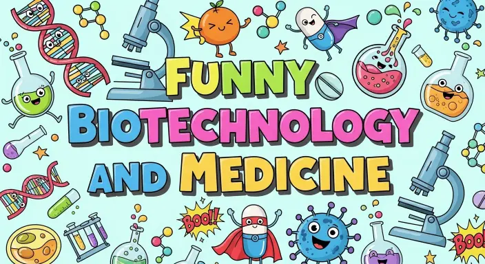 Funny Biotechnology and Medicine