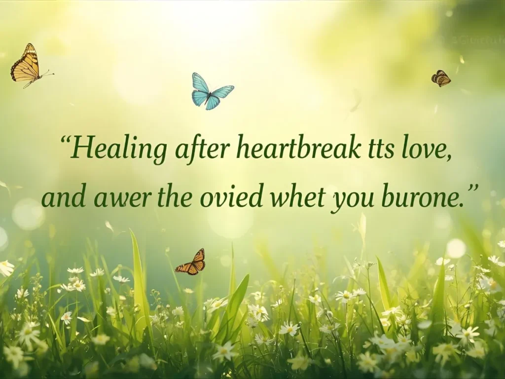 Healing After Heartbreak Quotes