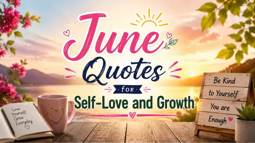 June Quotes for Self-Love and Growth