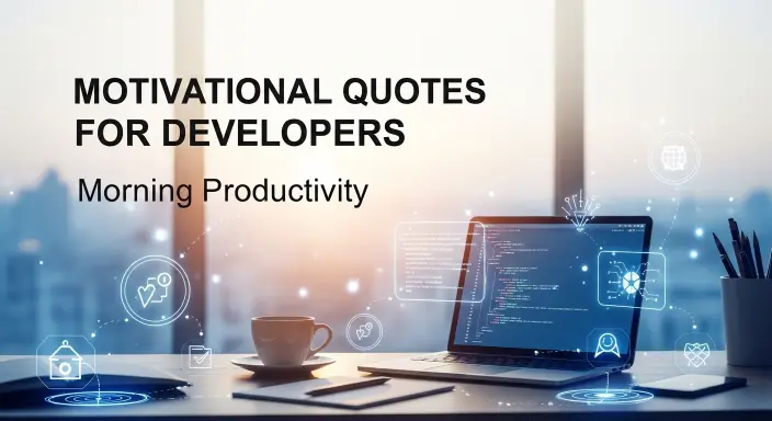 Motivational Quotes for Developers Morning Productivity