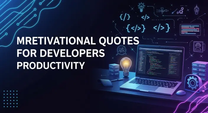 Motivational Quotes for Developers Productivity