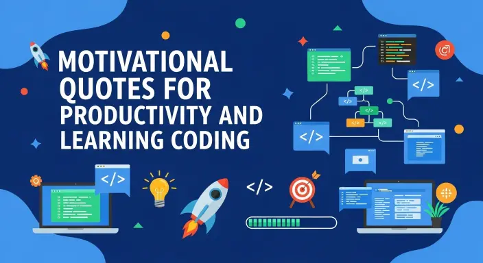 Motivational Quotes for Productivity and Learning Coding