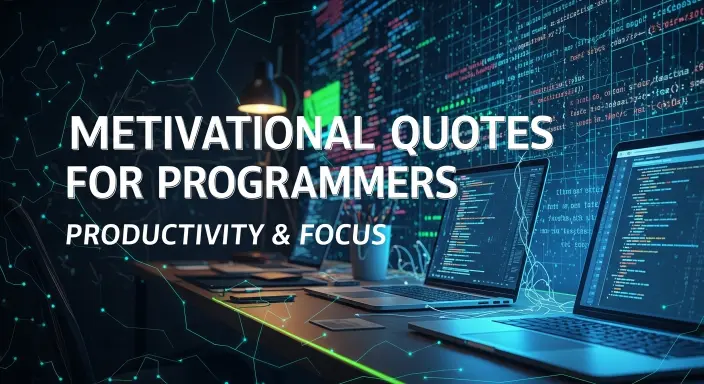 Motivational Quotes for Programmers Productivity  Focus 