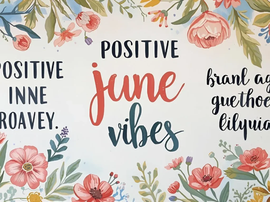 Positive June Vibes Quotes