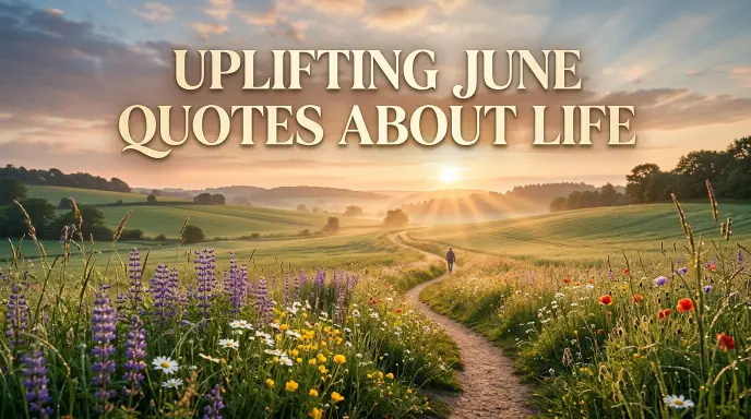 Uplifting June Quotes About Life