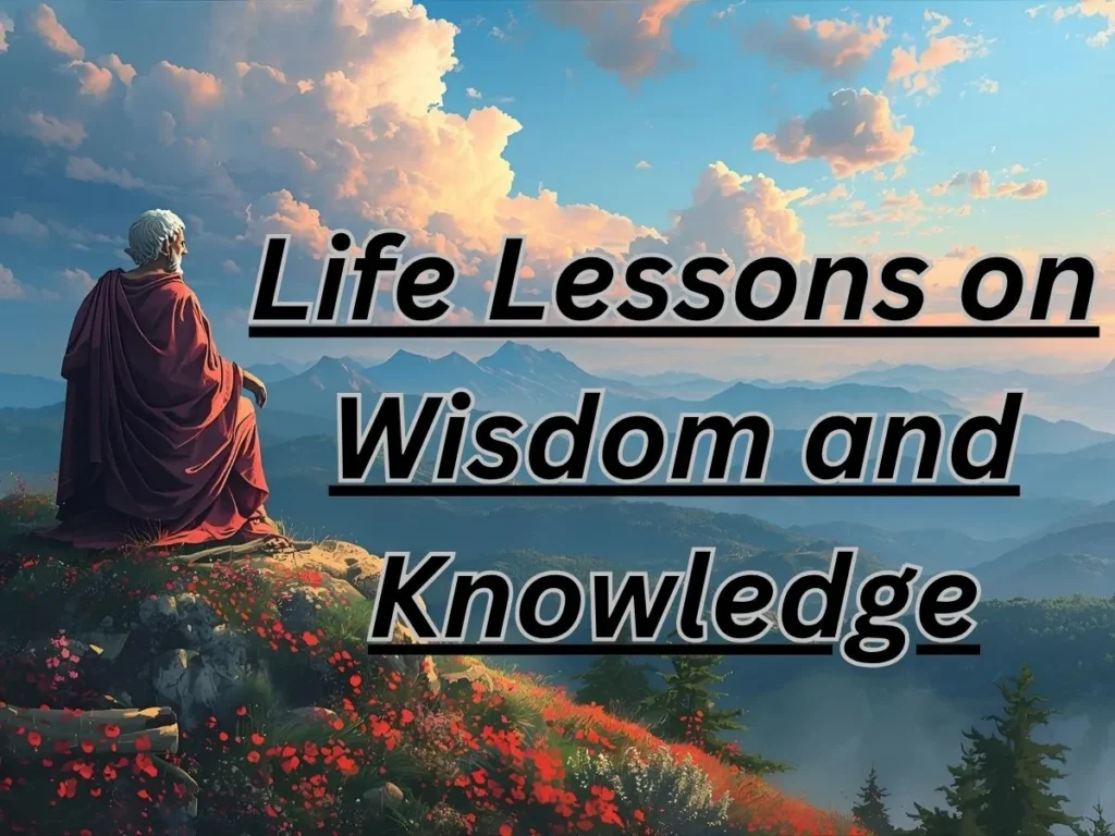 Life Lessons on Wisdom and Knowledge