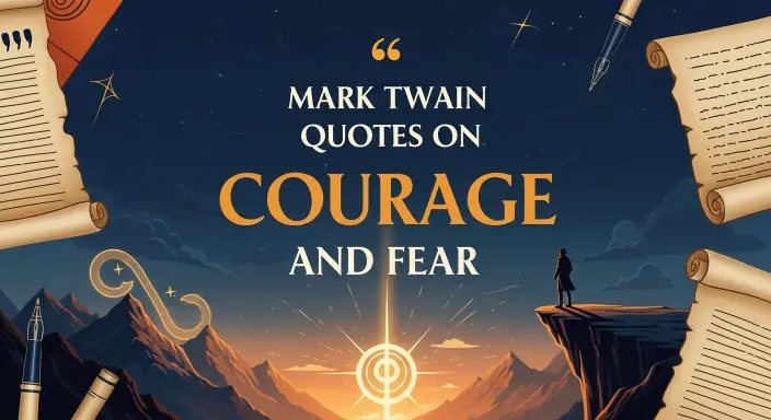Mark Twain Quotes on Courage and Fear