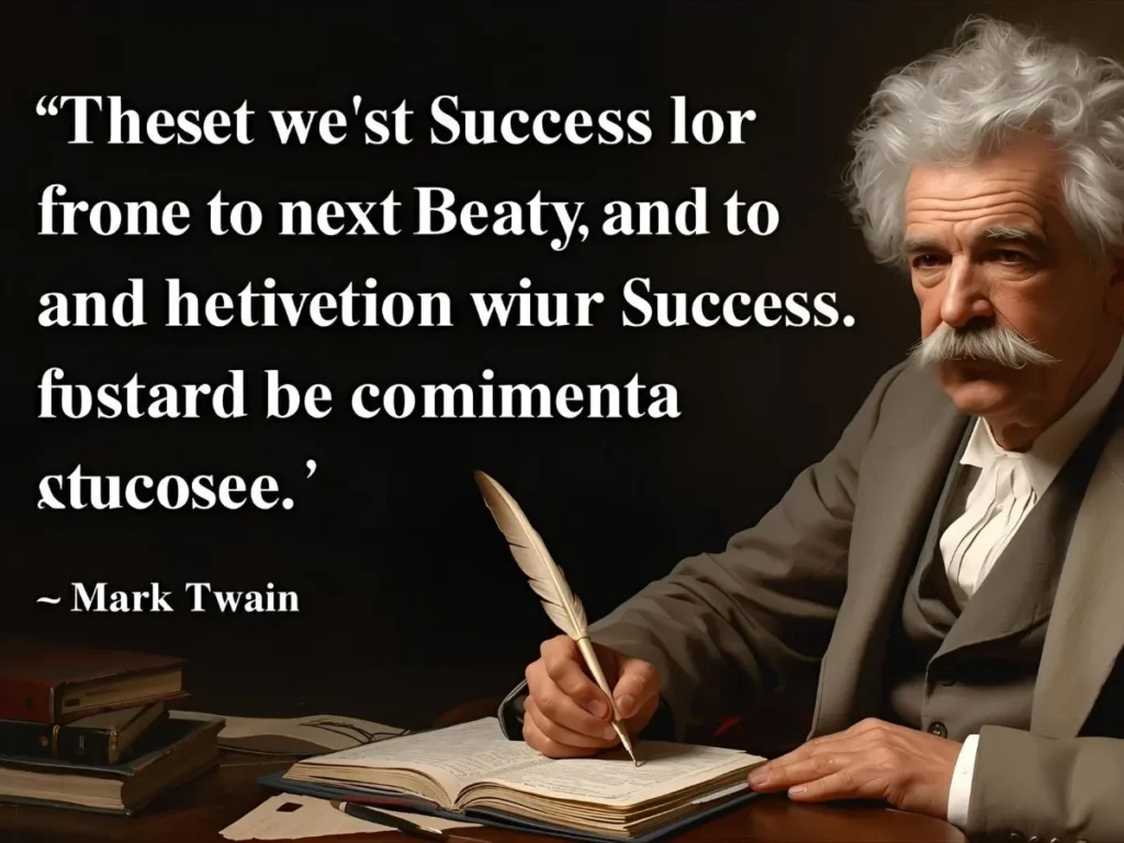  Mark Twain Quotes on Success and Motivation