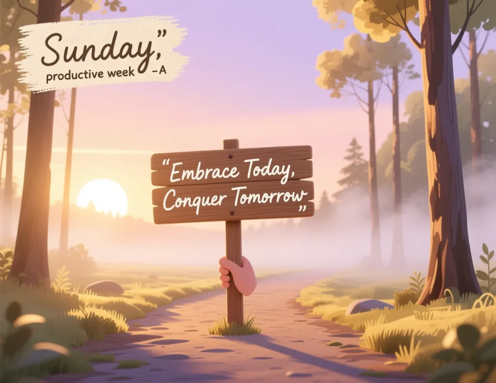 Motivational Sunday Quotes for a Productive Week