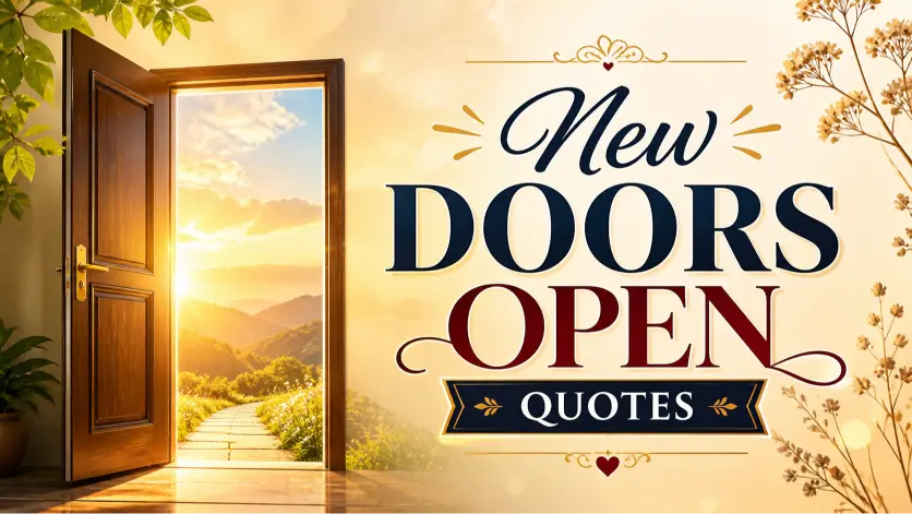 New Doors Open Quotes