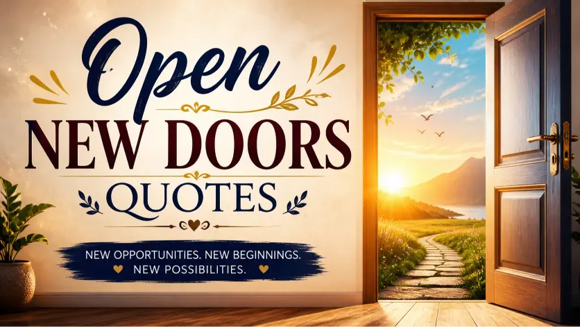 Open New Doors Quotes