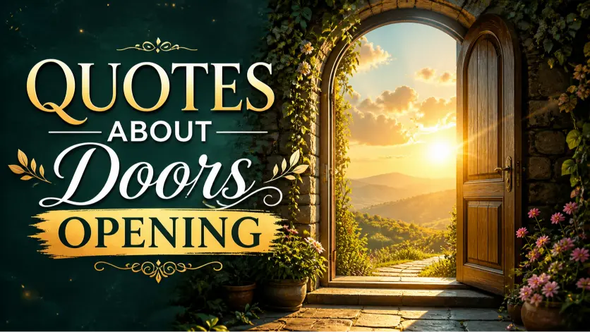 Quotes About Doors Opening