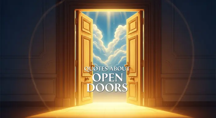 Quotes About Open Doors 
