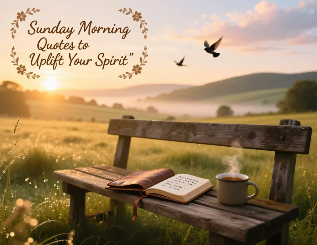 Sunday Morning Quotes to Uplift Your Spirit