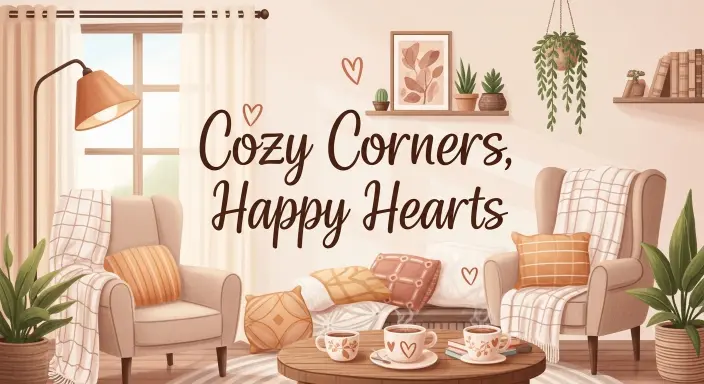 Cozy Corners, Happy Hearts