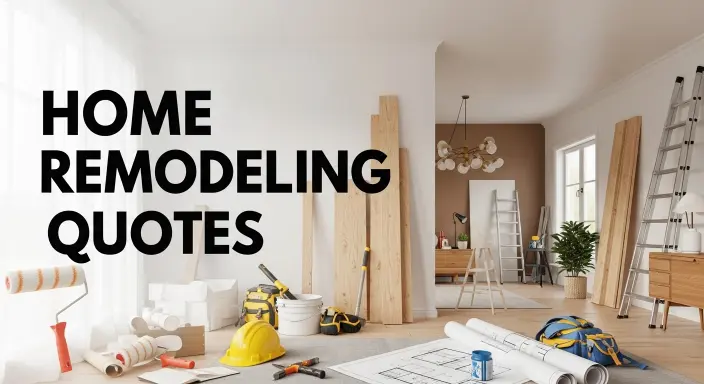 Home Remodeling Quotes