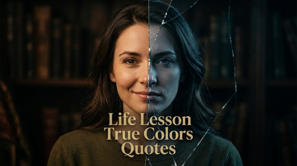  Life Lesson True Colors Quotes