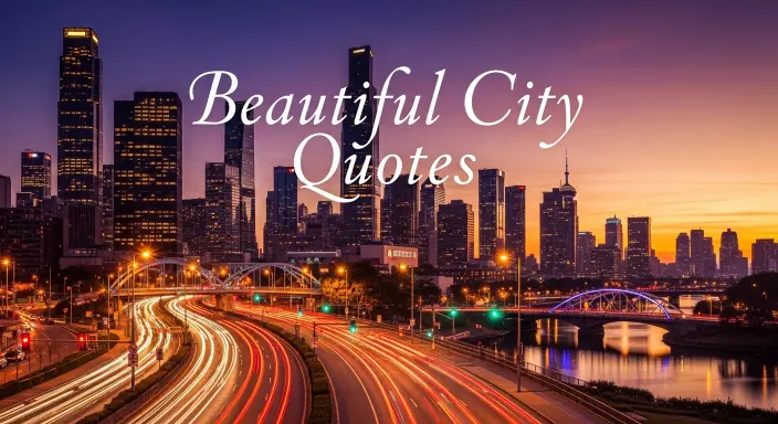 Beautiful City Quotes