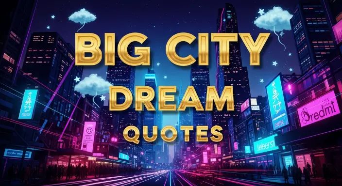 Big City Dream Quotes