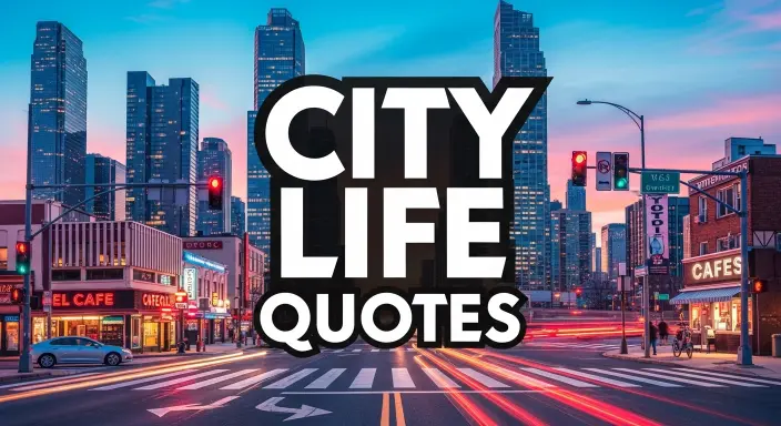 City Life Quotes