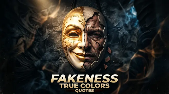 Fakeness True Colors Quotes