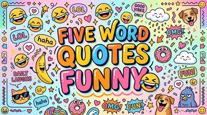 Five Word Funny Quotes