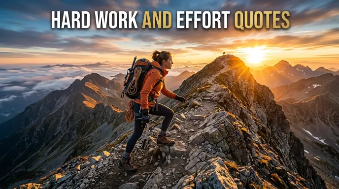 Hard Work and Effort Quotes