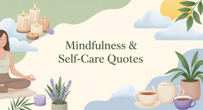 Mindfulness & Self-Care Quotes