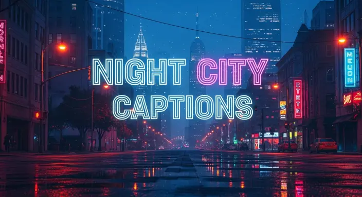 Night City Captions