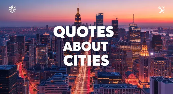 Quotes About Cities