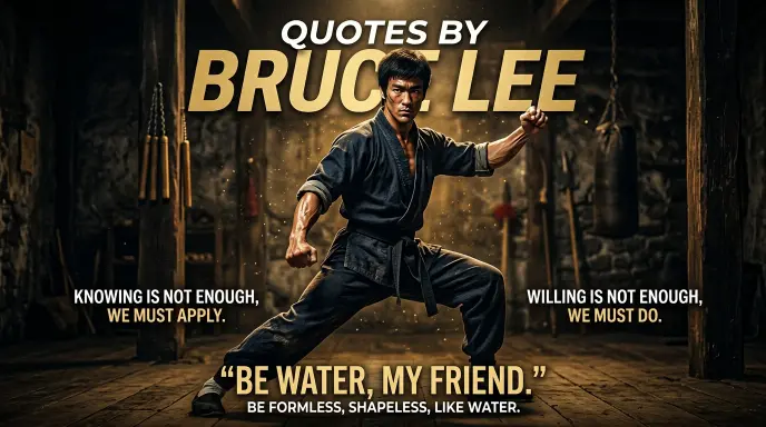 Quotes By Bruce Lee