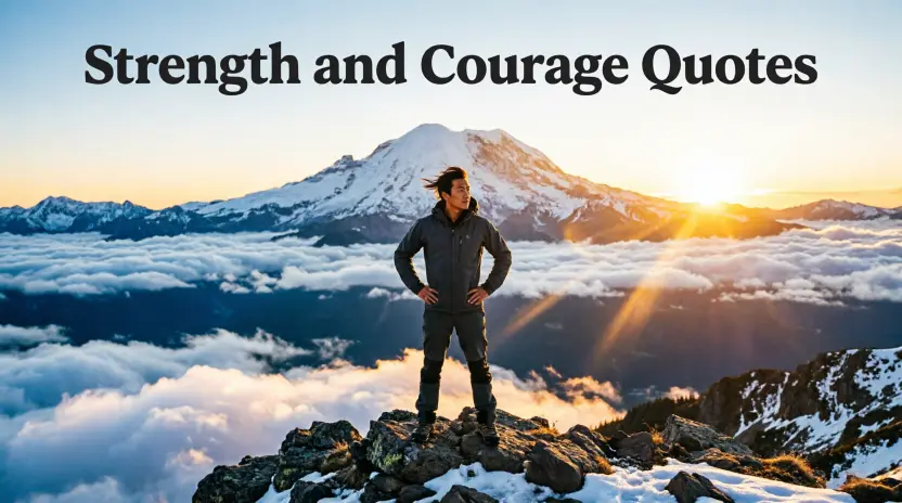 Strength and Courage Quotes