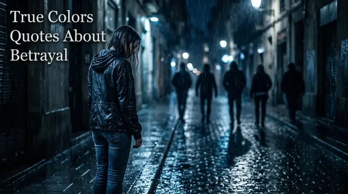 True Colors Quotes About Betrayal