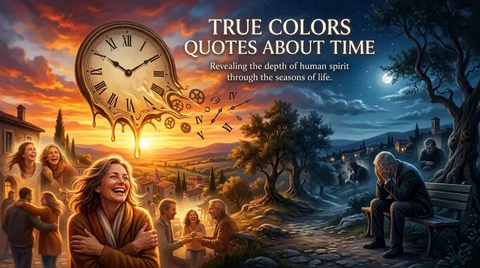 True Colors Quotes About Time