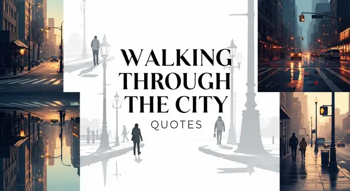 Walking Through the City Quotes