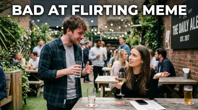 Bad At Flirting Meme