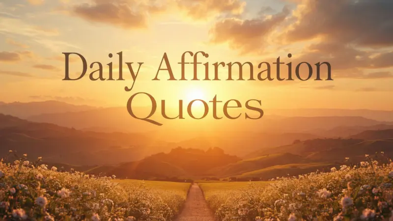 Daily Affirmation Quotes