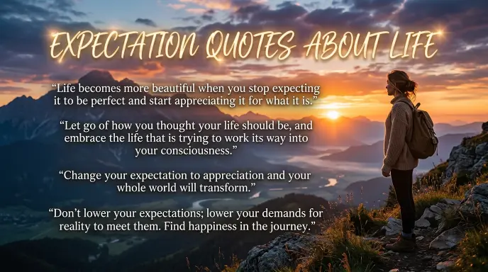 Expectation Quotes About Life