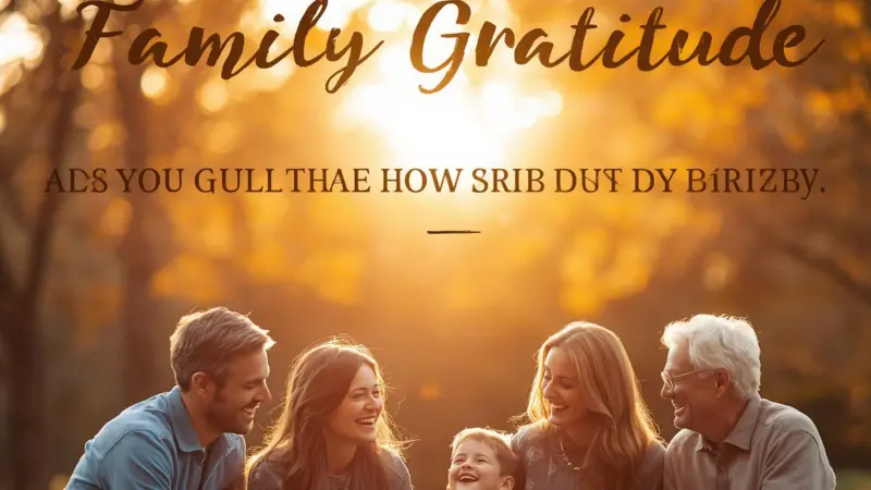 Family Gratitude Quotes