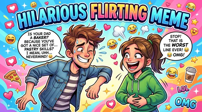 Hilarious Flirting Meme