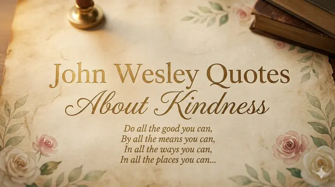 John Wesley Quotes About Kindness