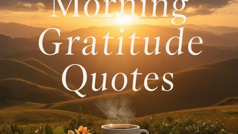 Morning Gratitude Quotes