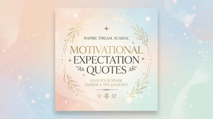 Motivational Expectation Quotes