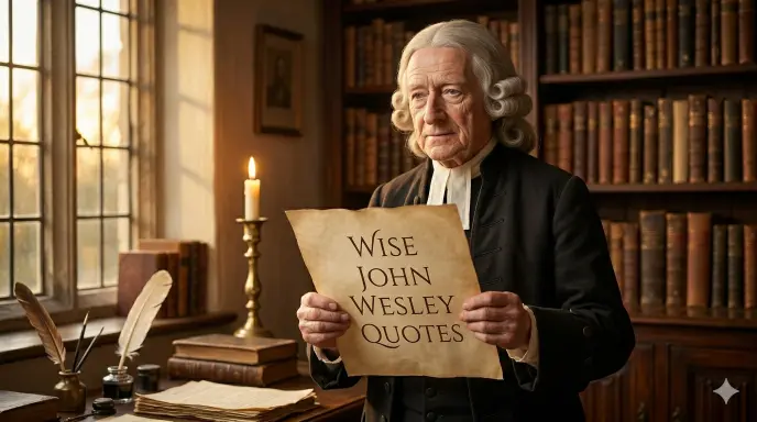 Wise John Wesley Quotes
