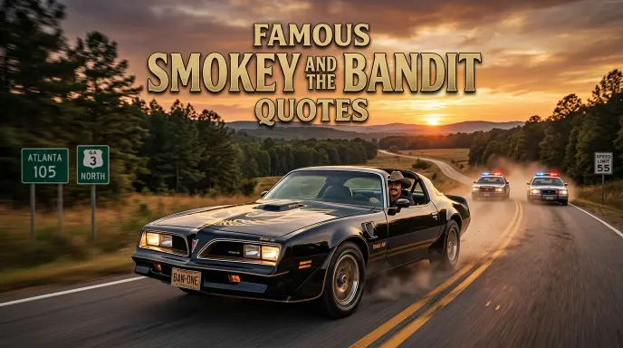 Famous Smokey and the Bandit Quotes