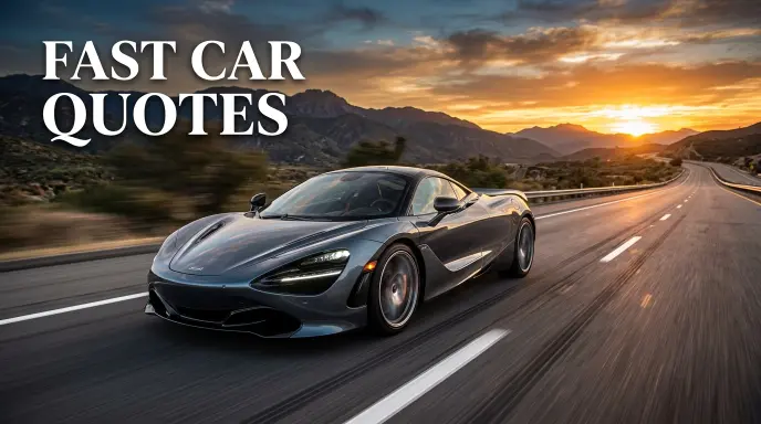 Fast Car Quotes