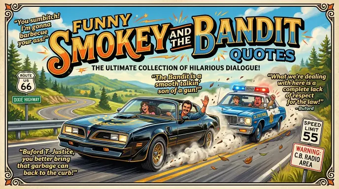 Funny Smokey and the Bandit Quotes