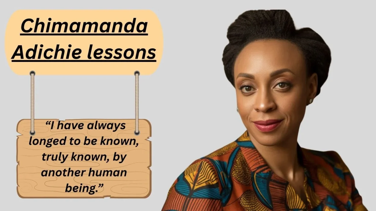 Chimamanda Adichie lessons