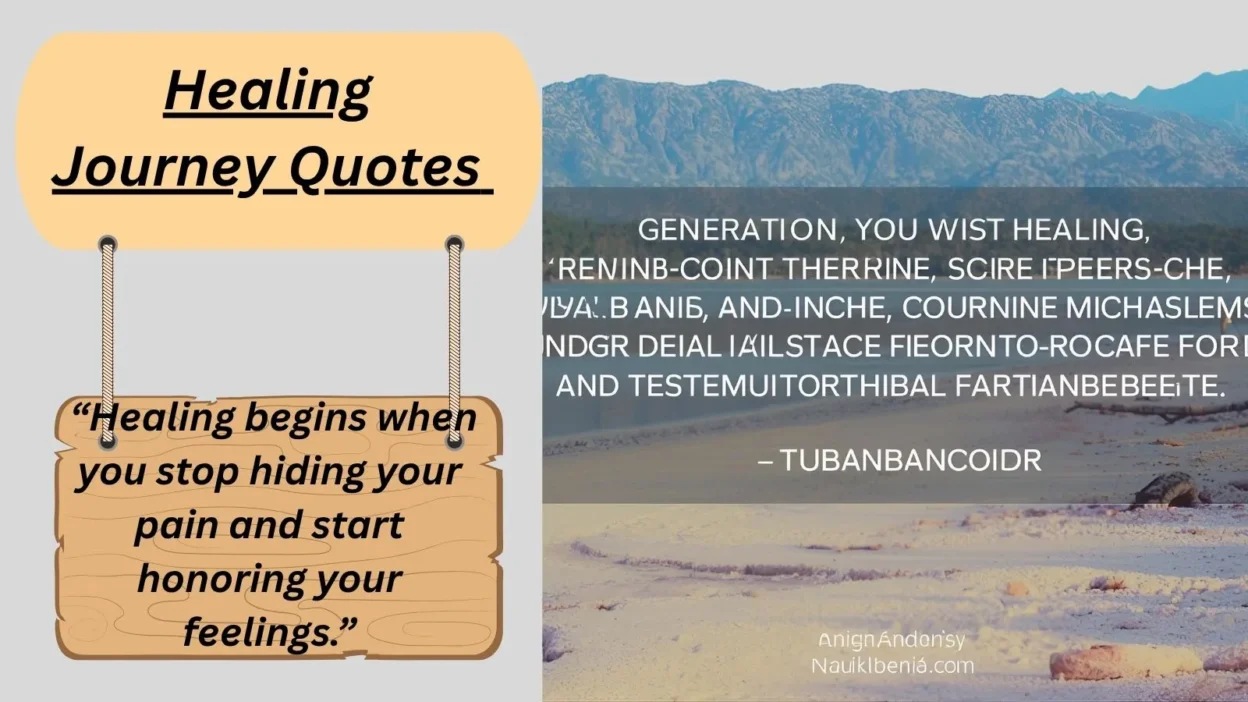 Healing Journey Quotes Generator for Emotional Support